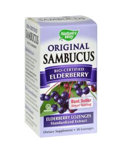 Nature's Way Sambucus Original Lozenges - 30 Lozenges