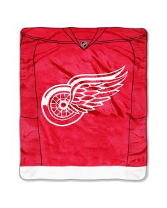 The Northwest Company Red Wings  50x60 Super Plush Throw - Jersey Series
