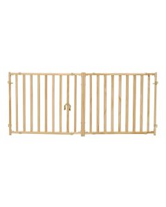 Midwest Extra Wide Wood Pet Gate Wood 53" - 96" x 24"