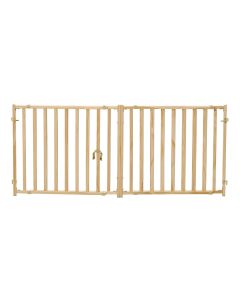 Midwest Extra Wide Wood Pet Gate Wood 53" - 96" x 24"