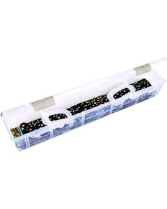 ArtBin Fabric Strip Case-24"x4"x3.5" Translucent
