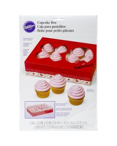 Wilton Cupcake Bakery Box 1/Pkg-Spread Love, Sprinkle Kindness 12 Cavity