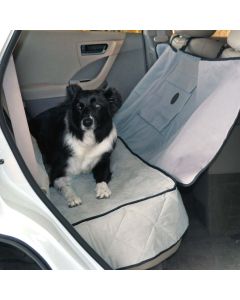 Deluxe Car Seat Saver - K&H Pet Products Quilted Car Seat Cover Extra Long Tan 57" x 58" x 0.25"