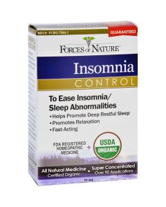 Forces of Nature Organic Insomnia Control - 11 ml