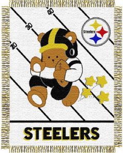 The Northwest Company Steelers baby 36"x 46" Triple Woven Jacquard Throw (NFL) - Steelers baby 36"x 46" Triple Woven Jacquard Throw (NFL)