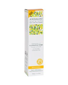 Andalou Naturals Brightening Clementine plus C Illuminating Toner - 6 fl oz