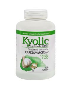 Kyolic Aged Garlic Extract Cardiovascular Original Formula 100 - 300 Capsules