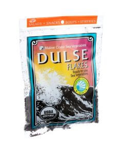 Maine Coast Organic Sea Vegetables - Dulse - Flakes - 4 oz (Pack of 3) - Maine Coast Organic Sea Vegetables - Dulse - Flakes - 4 oz (Pack of 3)
