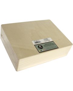 Walnut Hollow Basswood Hinged Cornice Box-12"X3.25"X9"