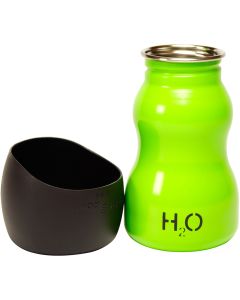 H2O4K9 Stainless Steel K9 Water Bottle 9.5oz-Treefrog Green