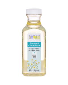 Aura Cacia Aromatherapy Bubble Bath Tranquil Chamomile - 13 fl oz