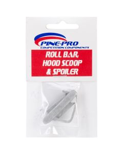 Pinepro Pine Car Derby Roll Bar, Wood Scoop & Spoiler-