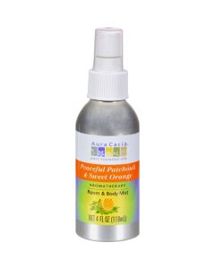 Aura Cacia Aromatherapy Mist Patchouli Sweet Orange - 4 fl oz