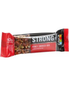 Strong and Kind Bar - Honey Smoked BBQ - 1.6 oz Bars - Case of 12