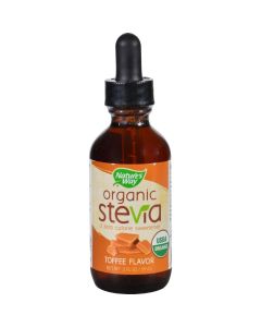 Nature's Way Natures Way Stevia - Organic - Toffee - Drops - 2 oz