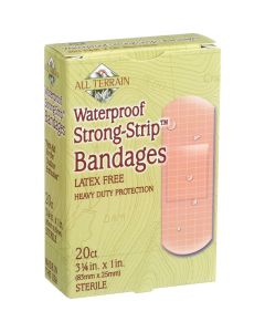 All Terrain Bandages - Waterproof Strong Strip 1 inch - 20 Count