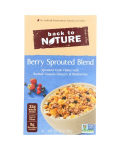 Back To Nature Cereal - Berry Sprouted Blend - 10 oz - case of 6