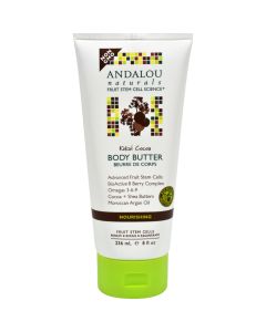 Andalou Naturals Nourishing Body Butter Kukui Cocoa - 8 fl oz