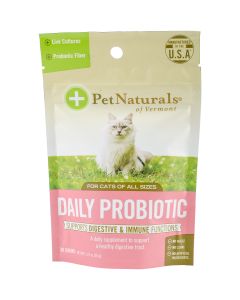 Pet Naturals of Vermont Daily Probiotic Chews For Cats 30/Pkg-