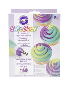 Wilton Color Swirl 3-Color Coupler Decorating Set-