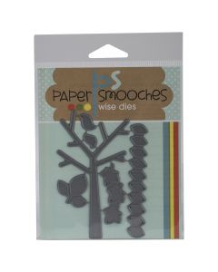 Paper Smooches Die-Seasonal Tree