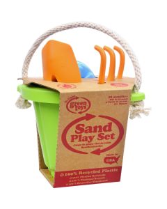 Green Toys Sand Play Set - Green - 4 Piece