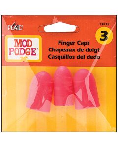 Plaid:Craft Mod Podge Finger Caps 3/Pkg-2 Large & 1 Medium