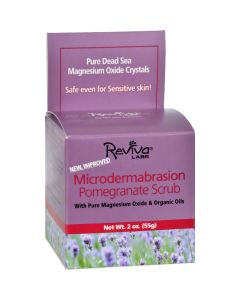 Reviva Labs Microdermabrasion Pomegranate Scrub - 2 oz