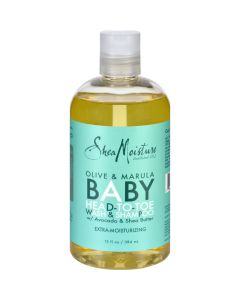 SheaMoisture Shampoo - Head-To-Toe - Baby - Olive and Marula - 13 oz