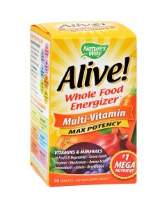 Nature's Way Alive Multi-Vitamin Max Potency - 90 Tablets