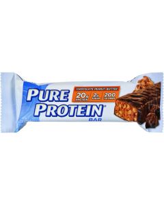 Pure Protein Bar - Peanut Butter - Case of 6 - 50 Grams