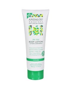 Andalou Naturals Body Lotion - Aloe Mint Cooling - 8 fl oz