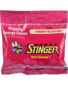 Honey Stinger Energy Chew - Organic - Cherry Blossom - 1.8 oz - case of 12
