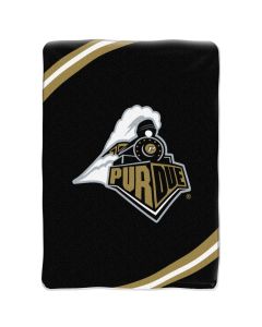 The Northwest Company PURDUE  "Force" 60"80" Raschel Throw (College) - PURDUE  "Force" 60"80" Raschel Throw (College)