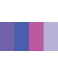 Quilled Creations Quilling Paper Mixed Colors .125" 100/Pkg-Purples (4 Colors) - Quilling Paper Mixed Colors .125" 100/Pkg-Purples (4 Colors)