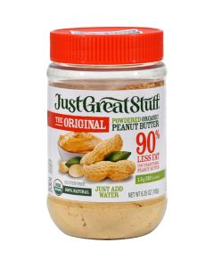 Just Great Stuff Powdered Peanut Butter - 6.43 oz - Case of 12