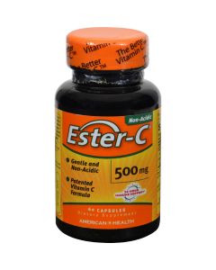 American Health Ester-C - 500 mg - 60 Capsules