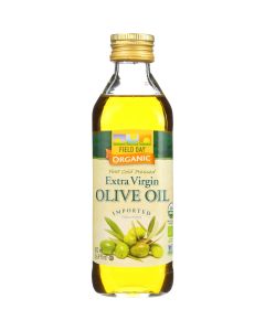 Field Day Olive Oil - Organic - Extra Virgin - Imported - Glass Bottle - 500 ml - case of 12