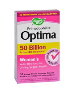 Nature's Way Primadophilus Optima - Womens - 50 Billion - 30 Vegetarian Capsules