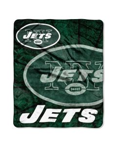 The Northwest Company JETS "Roll Out" 50"x60" Raschel Throw (NFL) - JETS "Roll Out" 50"x60" Raschel Throw (NFL)