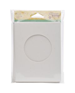 Hampton Art Jillibean Soup Shaker Cards W/Envelopes 5.5"X4.25" 6/Pkg-Large Circle