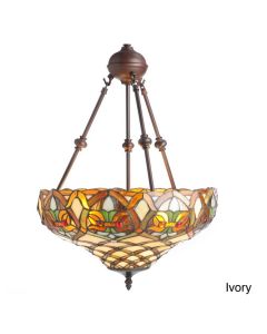 Warehouse of Tiffany Tiffany-style Ariel Hanging Light - Tiffany-style Hanging Light