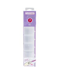 Craftmates Craft Mates Ezy Lock Caddy 7 Compartments-1.375"X11.25"X2.375"