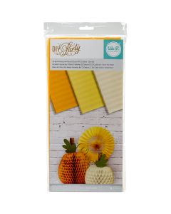 We R Memory Keepers We R DIY Party Honeycomb Pads 5.75"X12" 6/Pkg-Sunrise