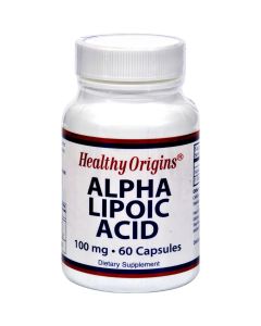 Healthy Origins Alpha Lipoic Acid - 100 mg - 60 Caps