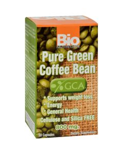 Bio Nutrition Pure Green Coffee Bean - 50 Gelcaps