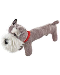 Westminster Pet Products Fetch-A-Pal With Squeaker Plush Schnauzer Dog Toy-
