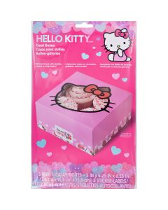 Wilton Cupcake Boxes-Hello Kitty 4 Cavity 3/Pkg