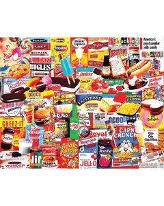 White Mountain Puzzles Jigsaw Puzzle 1000 Pieces 24"X30"-Things I Ate As A Kid