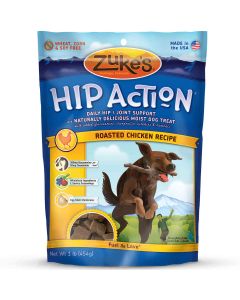 Zuke's Hip Action Treats with Glucosamine Roasted Beef 1 lbs.